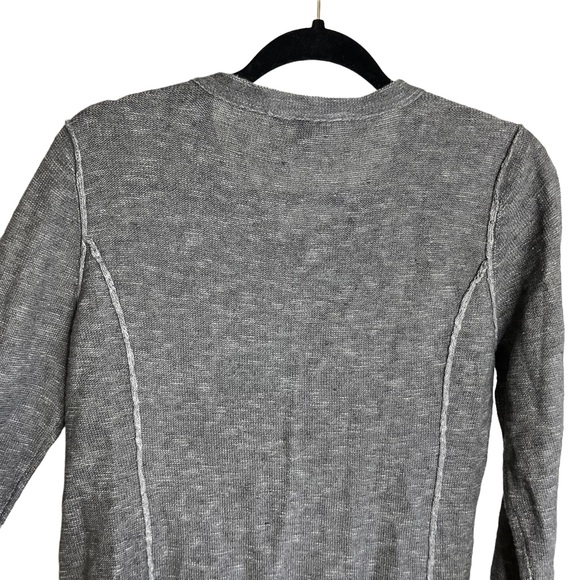 Eileen Fisher Cotton Linen Cardigan - Size M - Picture 5 of 7